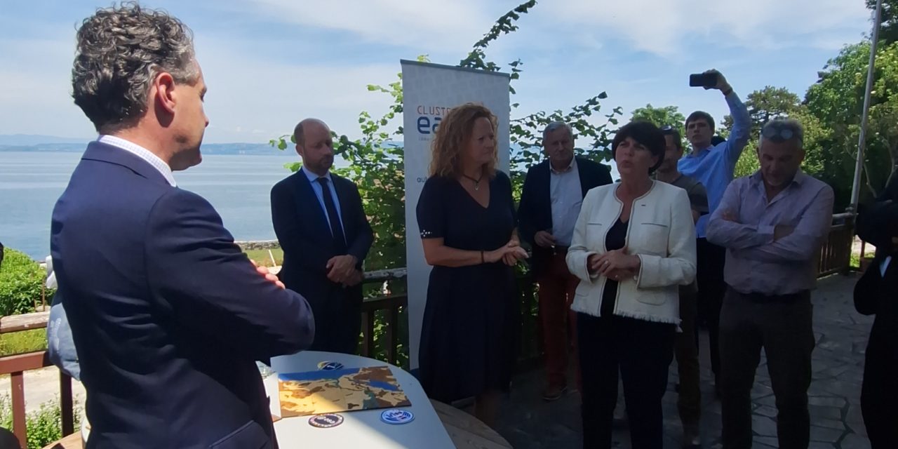 Visite du ministre de la transition écologique et de la cohésion des territoires, monsieur Christophe Béchu