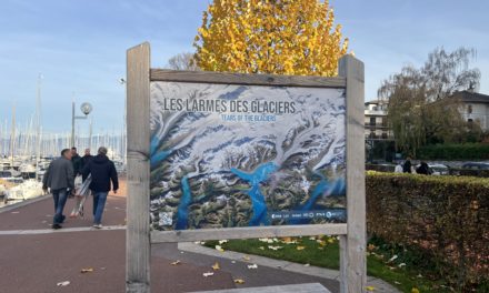 Les larmes des glaciers : Exposition sur les quais d’Évian