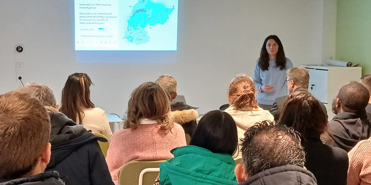 Skills 4 Water à la Cité des métiers de Thonon Agglomération