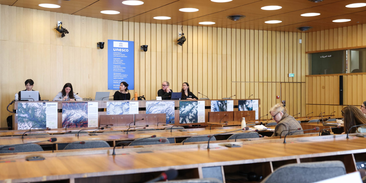 Side-event “Les larmes du glacier” au siège de l’UNESCO à Paris