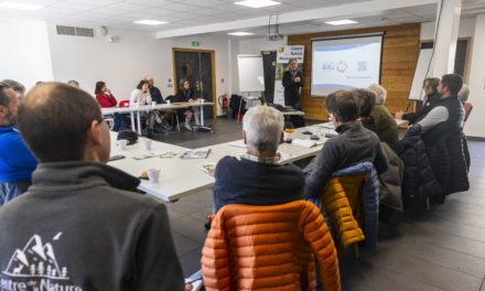Atelier RSE empreinte eau auprès du Club Entreprises du centre de la Nature Montagnarde