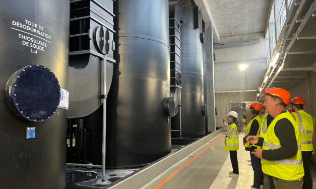 Visite de la station d’épuration de Vidy à Lausanne