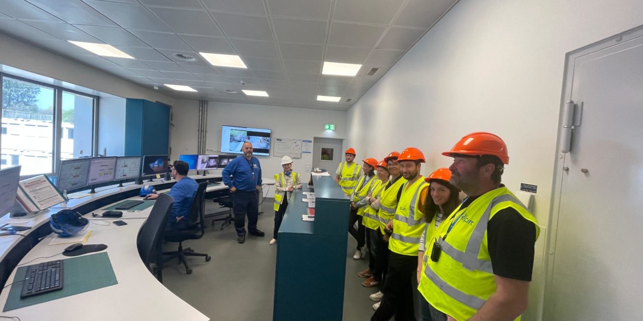 Visite de la station d’épuration de Vidy à Lausanne