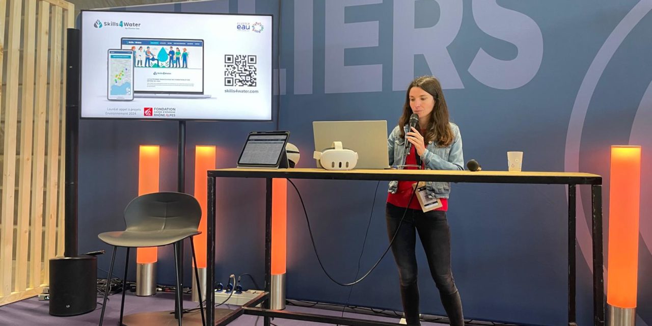 Atelier Skills4Water au salon CYCL’EAU Mont Blanc à Rochexpo