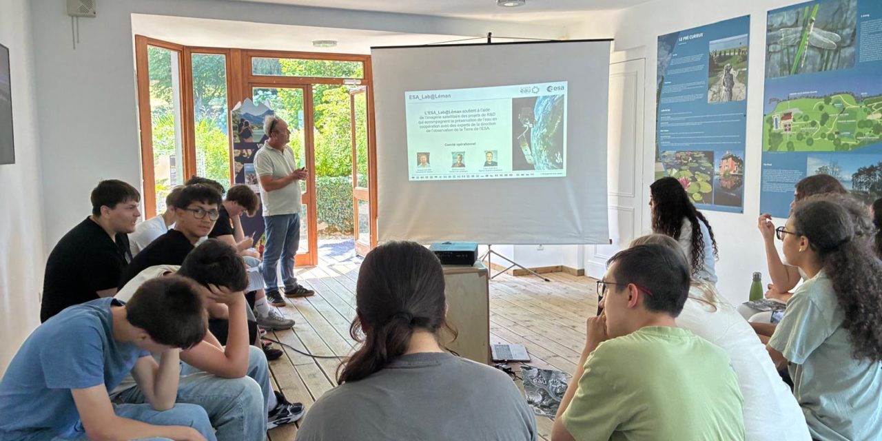 Présentation de l’ESA_Lab@LEMAN aux lycéens de Cluses