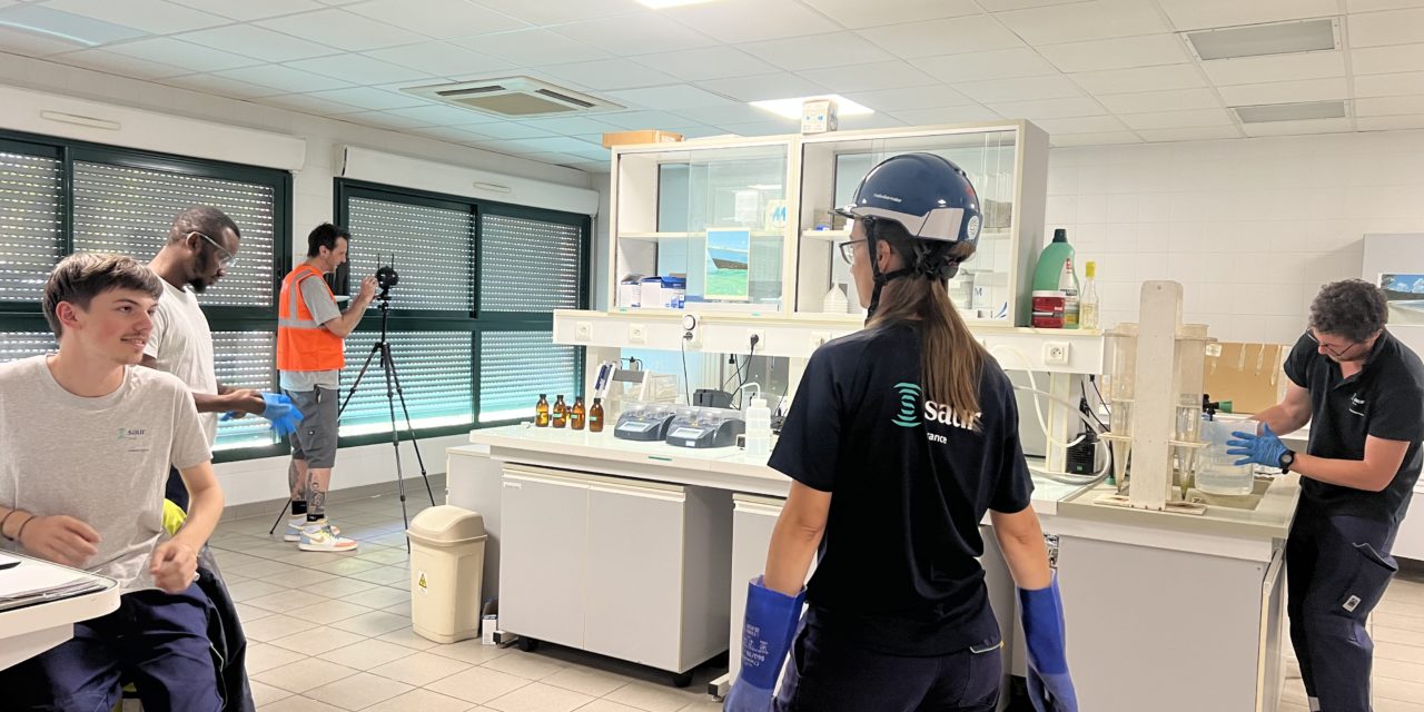 Tournage capsule métiers 360 pour le projet Skills4Water